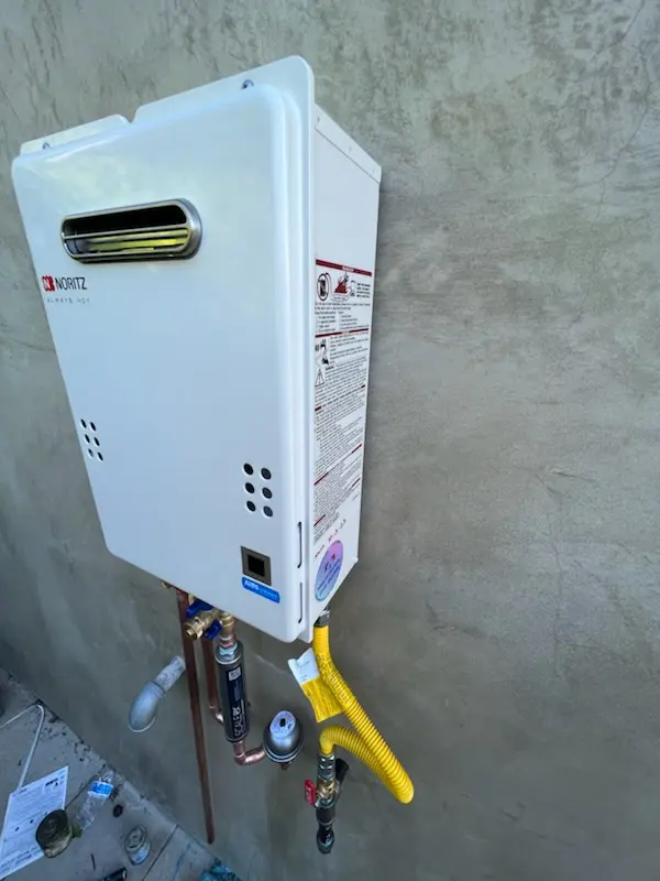 Tankless water heater installation for Ruskin Hills homes